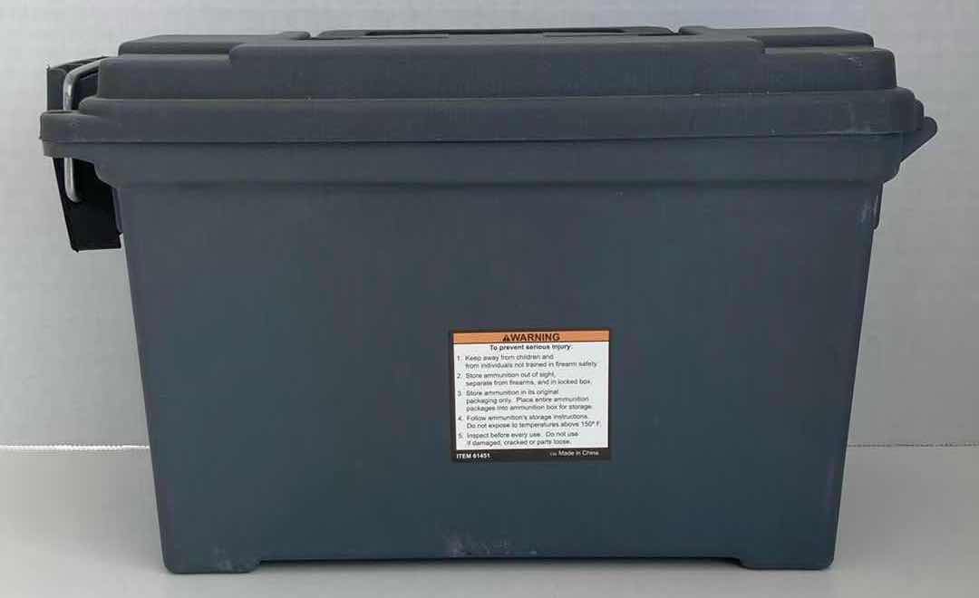 Photo 1 of BUNKER HILL SECURITY AMMO BOX 11.5” X 5” H7”