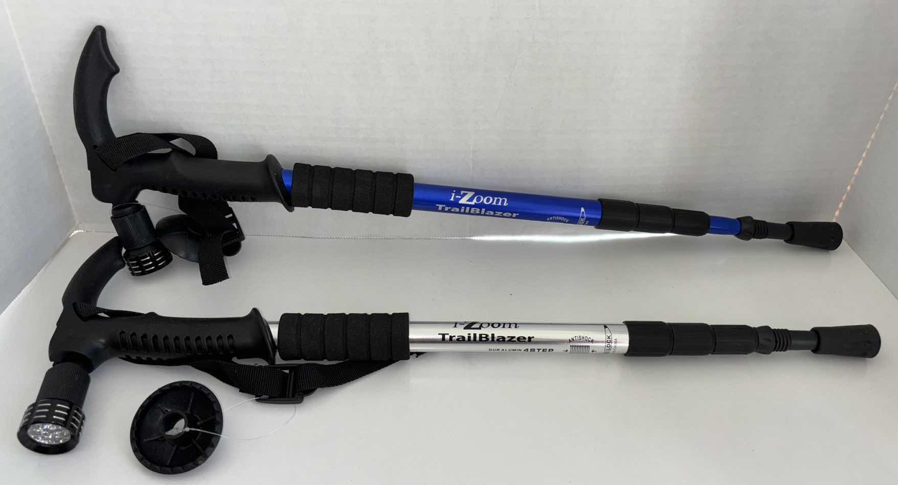 Photo 1 of i-ZOOM LED TRAILBLAZER ADJUSTABLE HIKING/WALKING STICK (2)