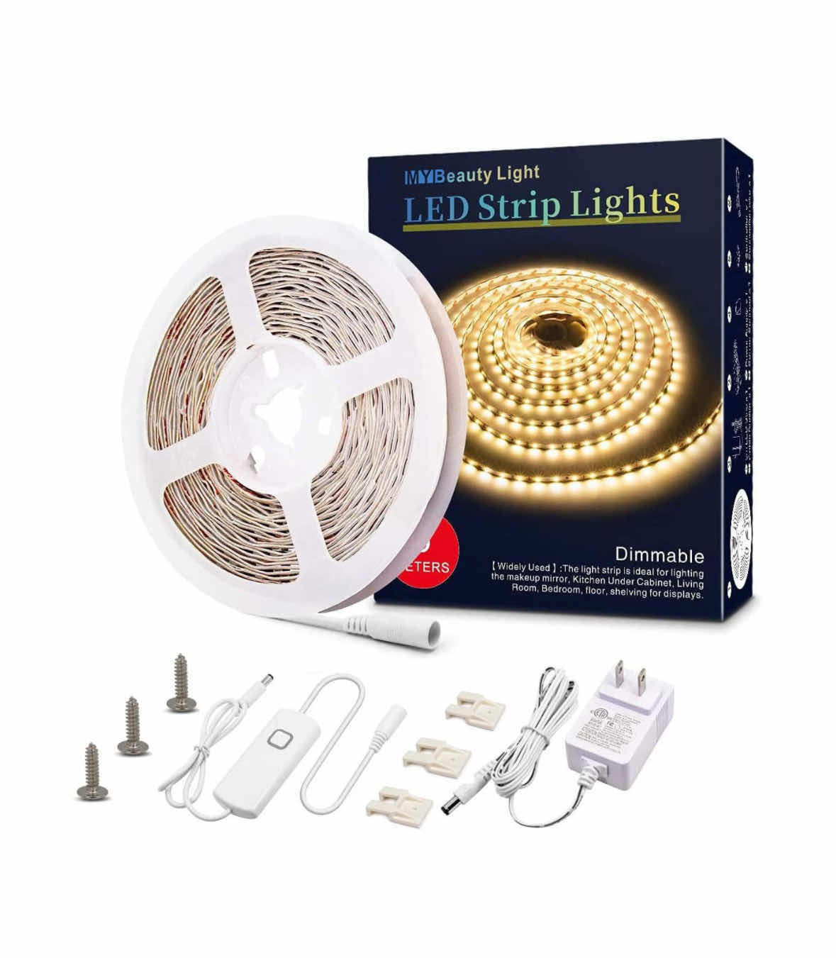 Photo 1 of MY BEAUTY LIGHT DIMMABLE LED STRIP LIGHTS (32.8 FT)