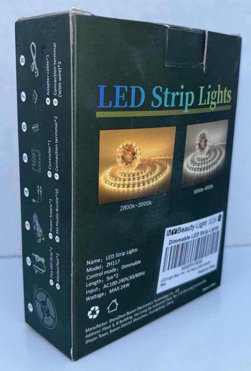 Photo 1 of MY BEAUTY LIGHT DIMMABLE LED STRIP LIGHTS (32.8 FT)