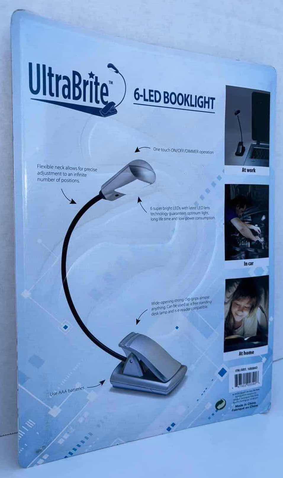 Photo 1 of ULTRABRITE 6-LED DIMMABLE BOOKLIGHT