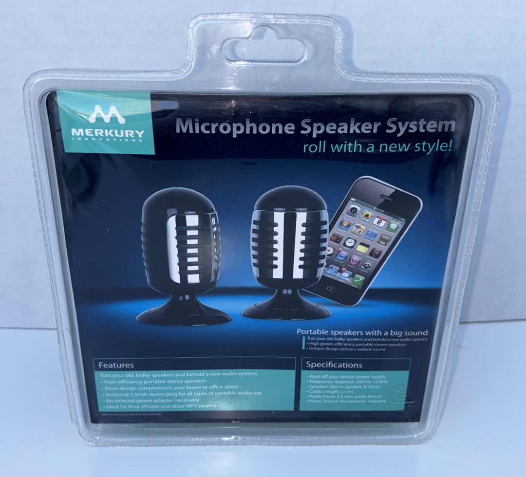 Photo 1 of NEW MERKURY INNOVATIONS MICROPHONE SPEAKER SYSTEM