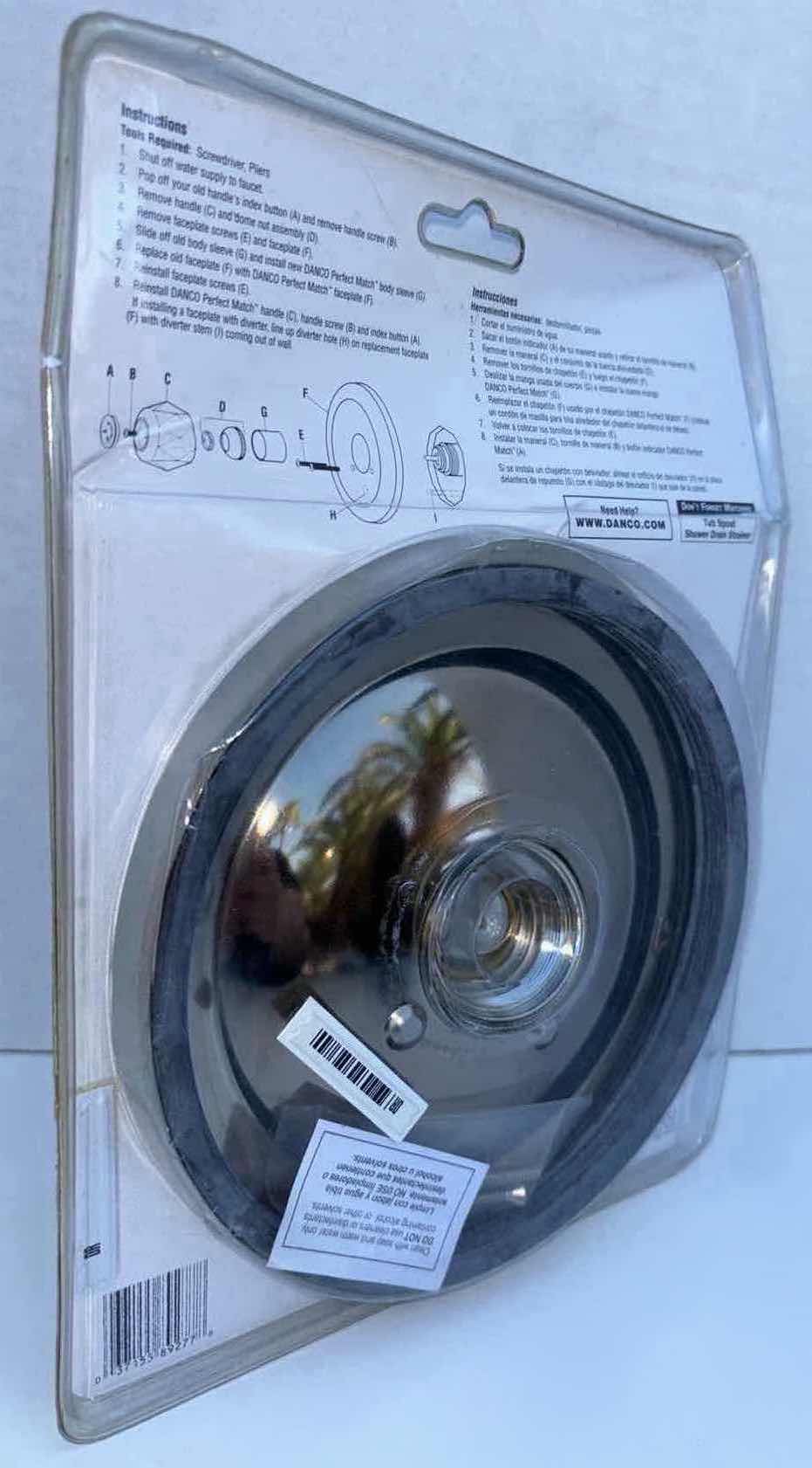 Photo 1 of NEW DANCO PERFECT FINISH QUALITY REPLACEMENT TUB & SHOWER TRIM KIT FOR DELTA, BRUSHED NICKEL FINISH (FITS SERIES 600 LESS DIVERTER)