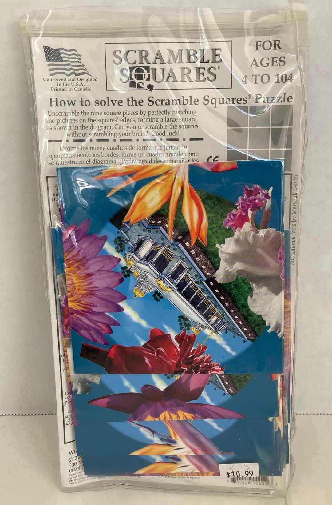 Photo 1 of B.DAZZLE SCRAMBLE SQUARES- VARIOUS THEMES & TITLES (4)