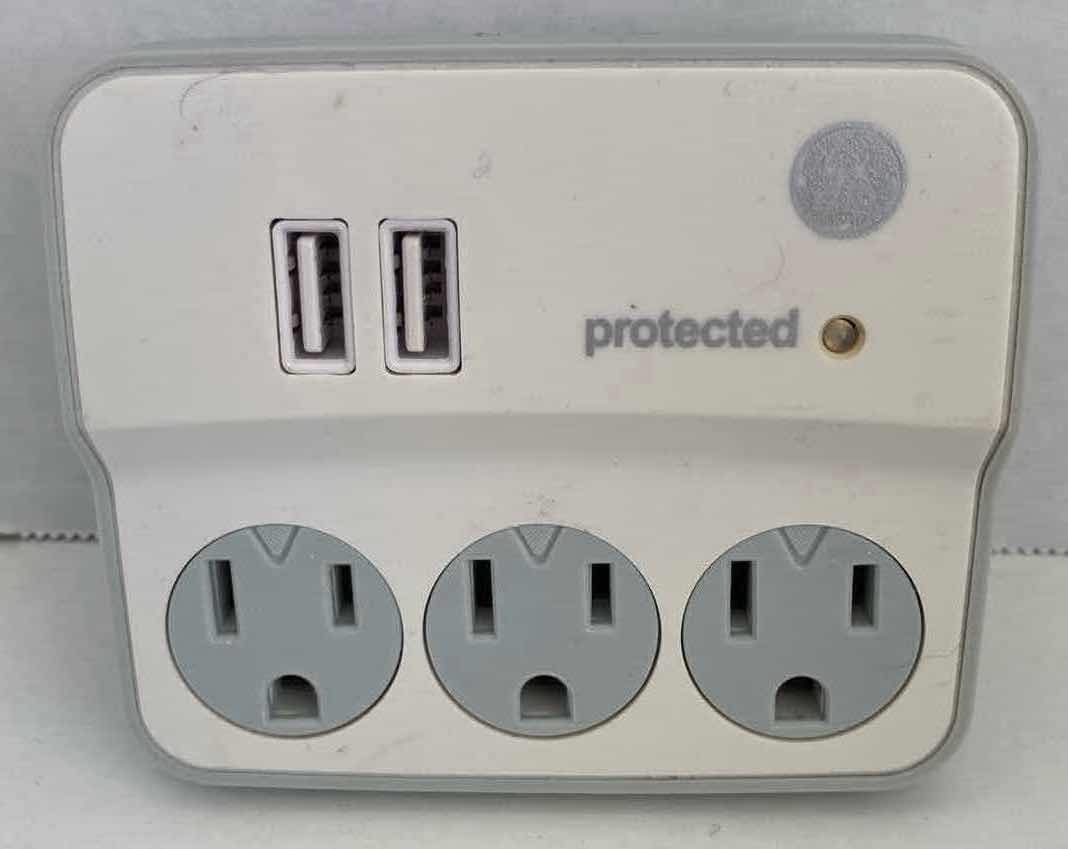 Photo 1 of GENERAL ELECTRIC & MIFASO OUTLET EXTENDERS W USB CHARGING PORTS