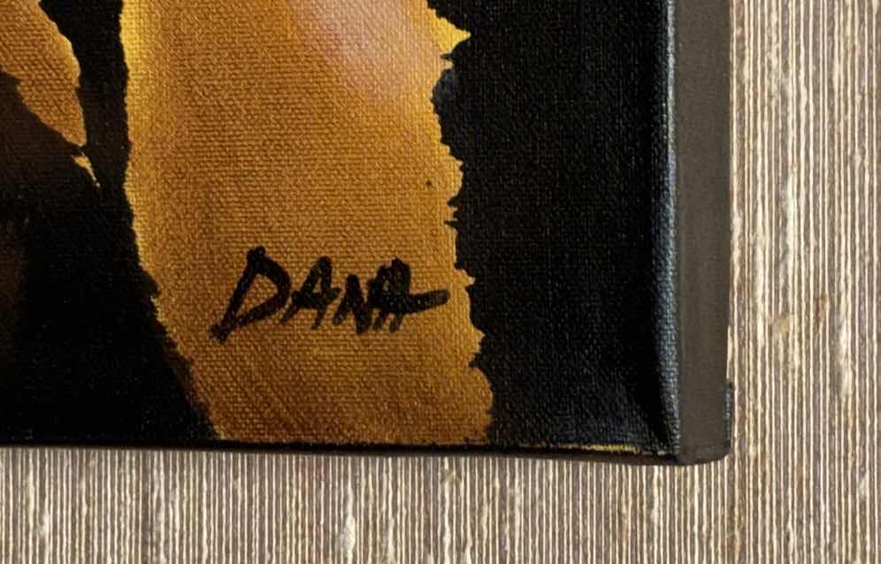 Photo 1 of DANA TIGER “TIGER EYES” FRAMED CANVAS 1.6” X 48” H10”