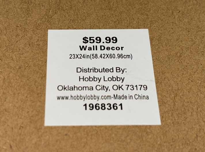 Photo 1 of CHANDRA SAVASO FRAMED CANVAS 1.5” x 23” H24”