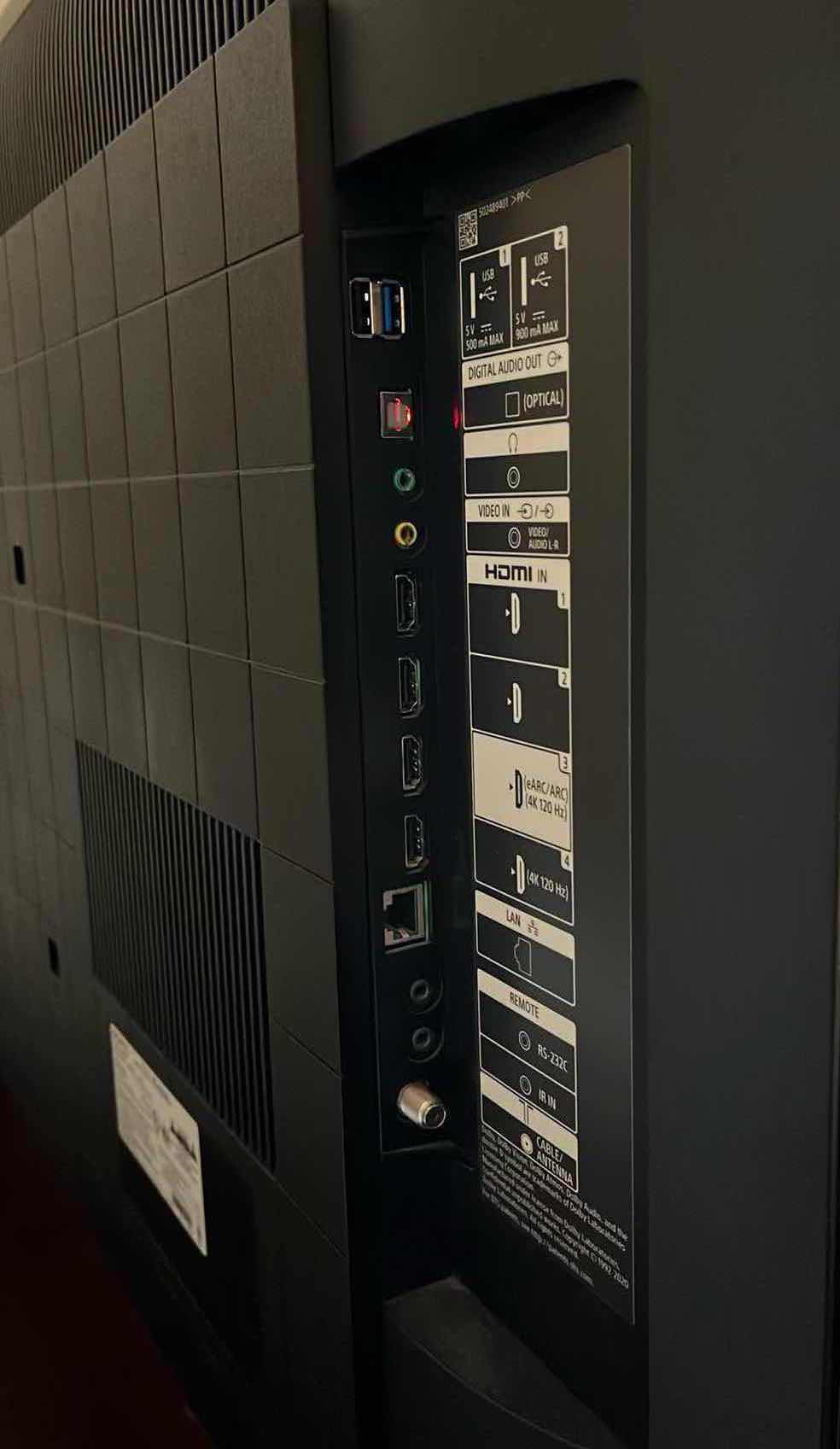 Photo 1 of SONY 50” 4K ULTRA HD LED SMART GOOGLE TV W REMOTE MODEL KD-50X85J