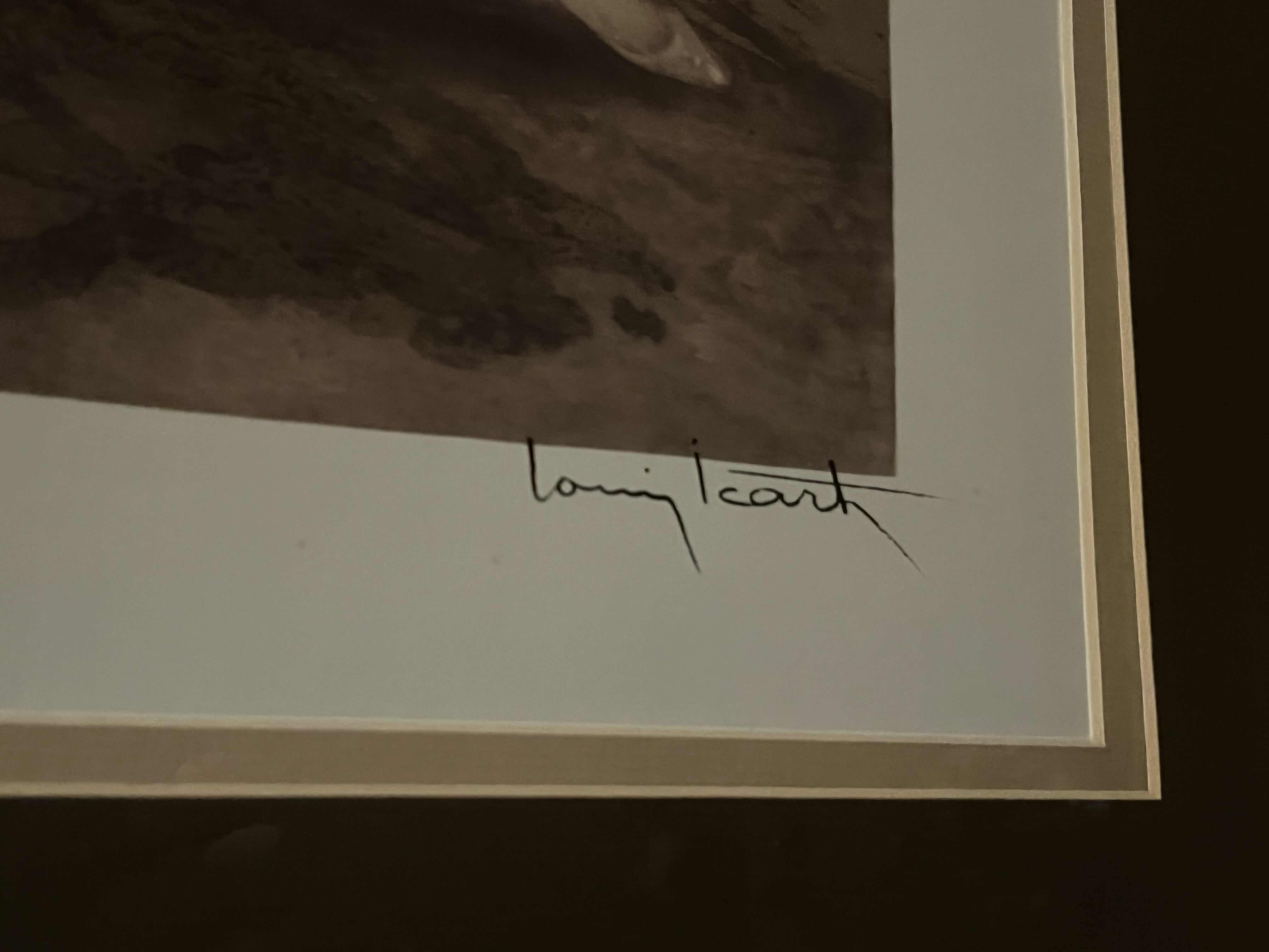 Photo 1 of GOLDEN VEIL FRAMED ARTWORK SIGNED BY LOUIS ICART YR1930 31.25” X 35.5”