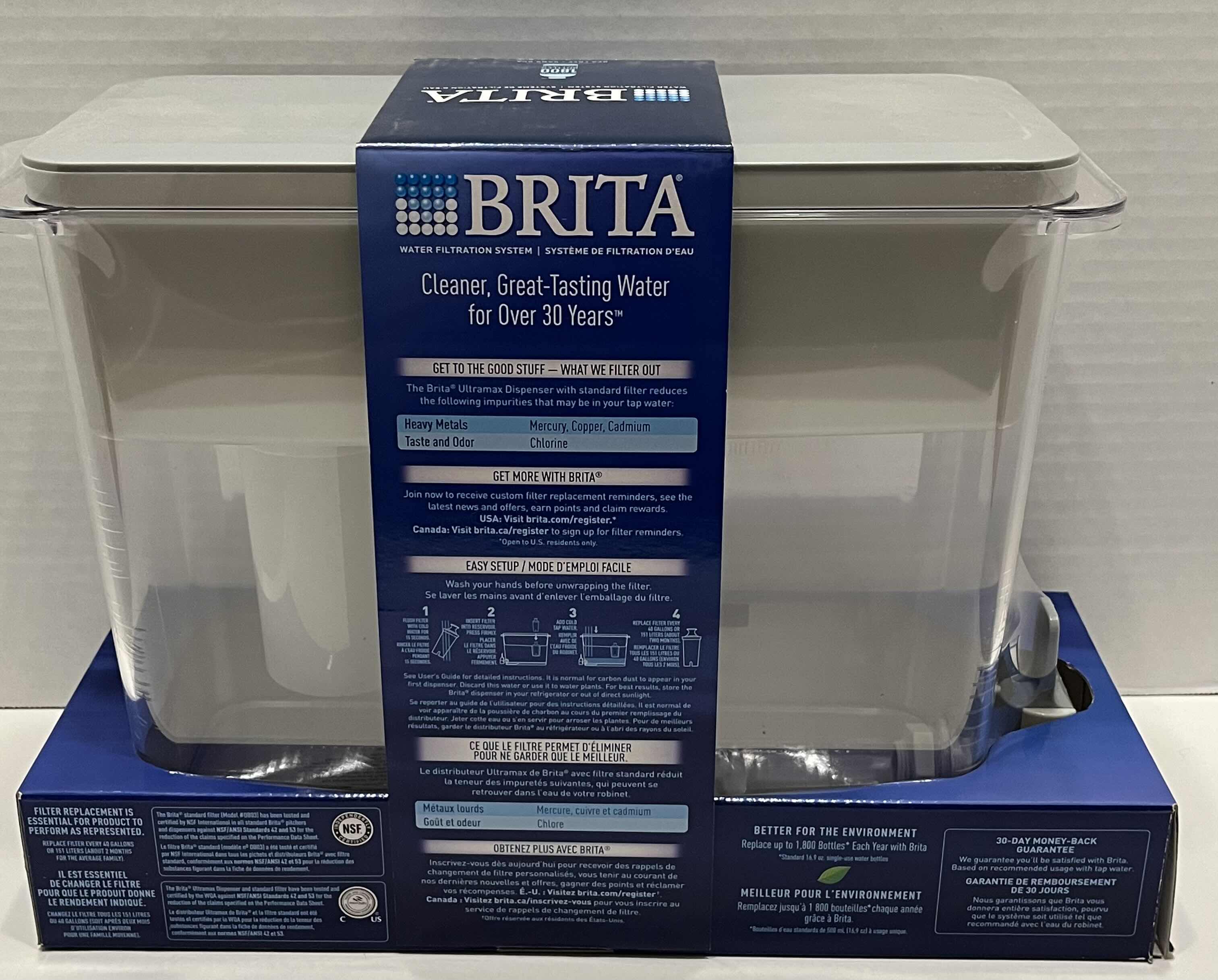 Photo 1 of New BRITA 18 CUP FILTERED WATER DISPENSER