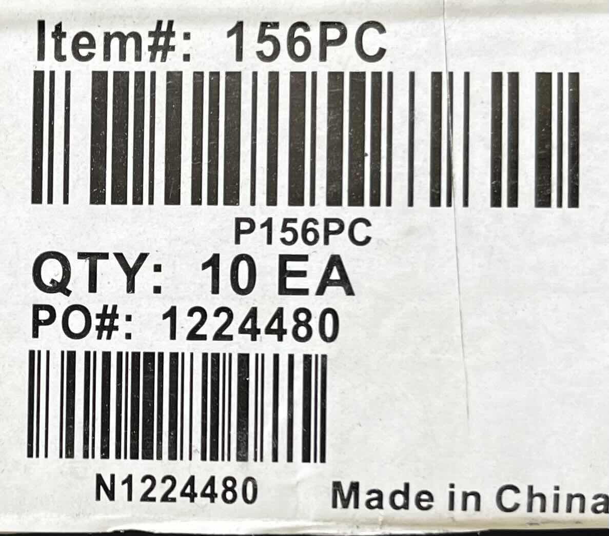 Photo 1 of ELEMENTS BY HARDWARE RESOURCES POLISHED CHROME NAPLES PULL CABINET HANDLE 156-PC 1CASE/10PCS (READ NOTES)