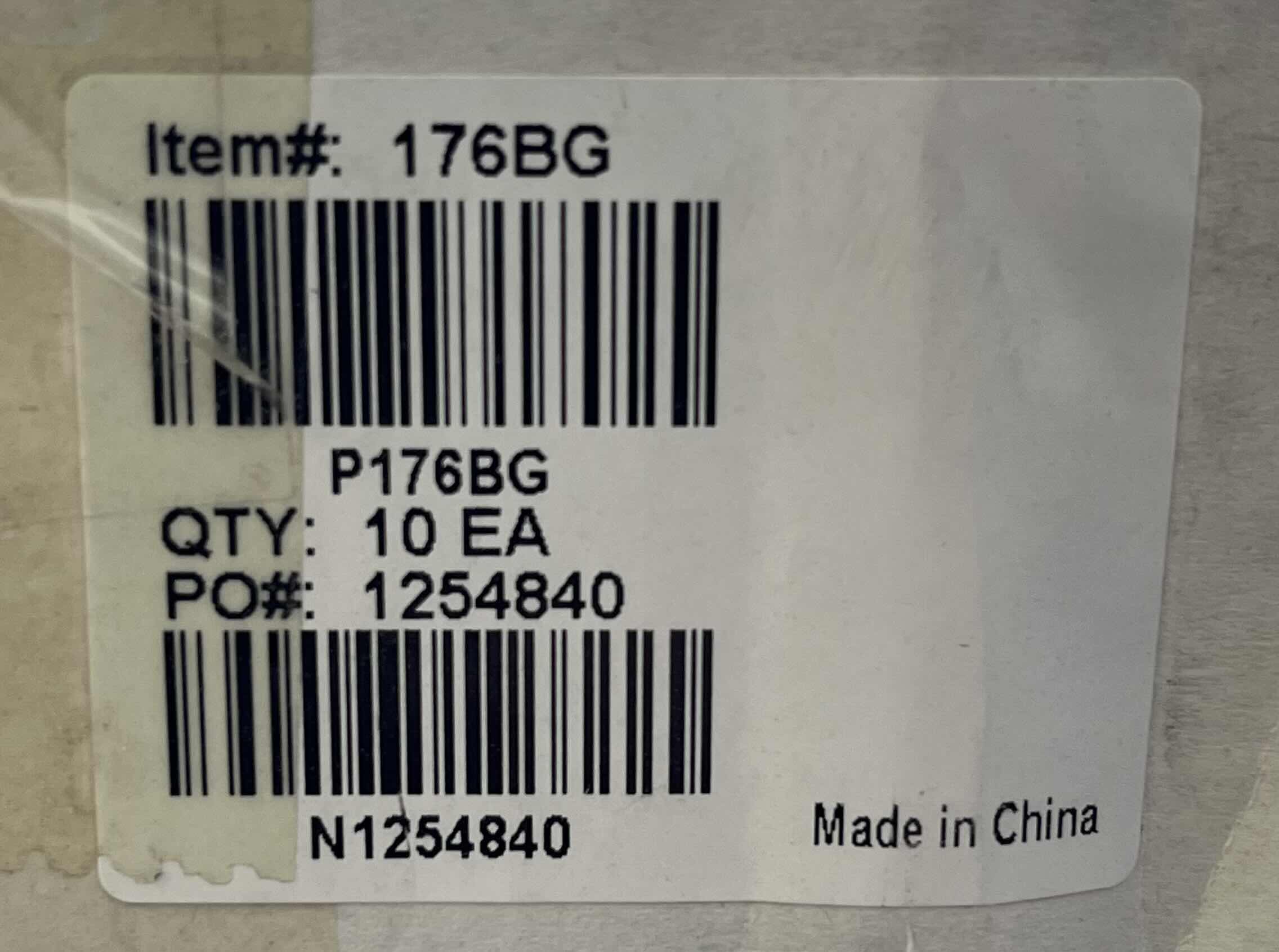 Photo 1 of ELEMENTS BY HARDWARE RESOURCES BRUSHED GOLD NAPLES PULL CABINET HANDLE 176BG-10 1CASE/10PCS (READ NOTES)