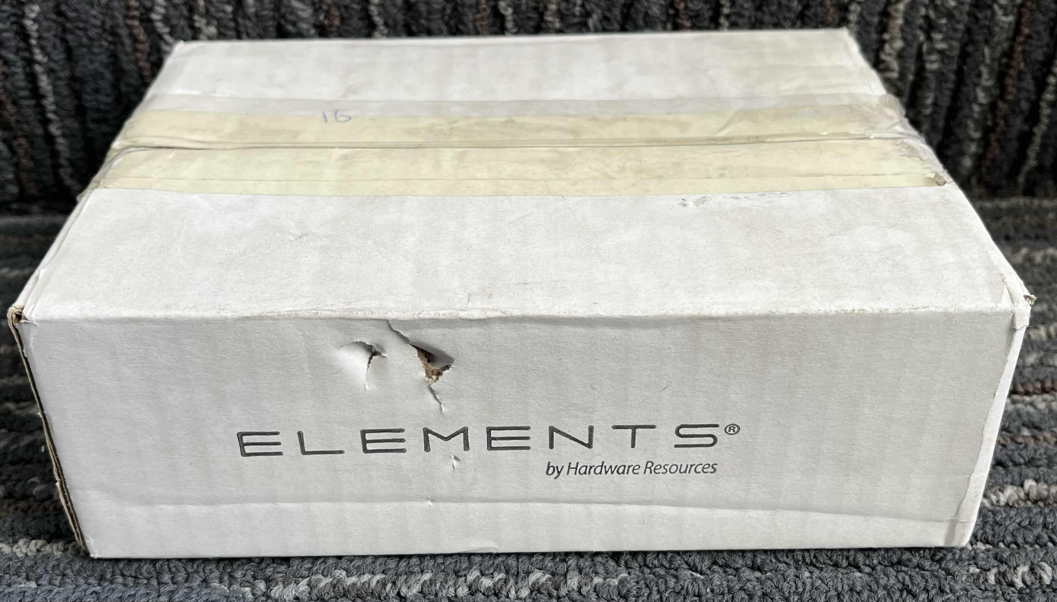 Photo 1 of ELEMENTS BY HARDWARE RESOURCES BRUSHED GOLD NAPLES PULL CABINET HANDLE 176BG-10 1CASE/10PCS (READ NOTES)