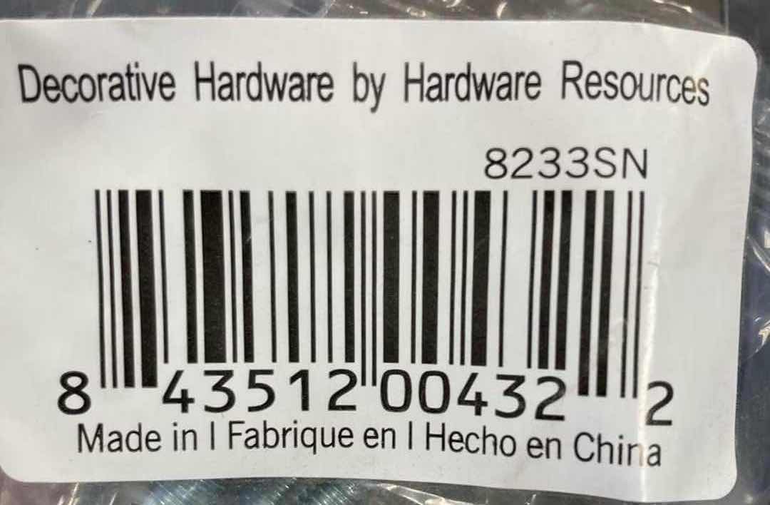 Photo 1 of JEFFREY ALEXANDER BY HARDWARE RESOURCES SATIN NICKEL LYON SHAKER CUP PULL CABINET HANDLE 8233SN 1BOX/16PCS (READ NOTES)