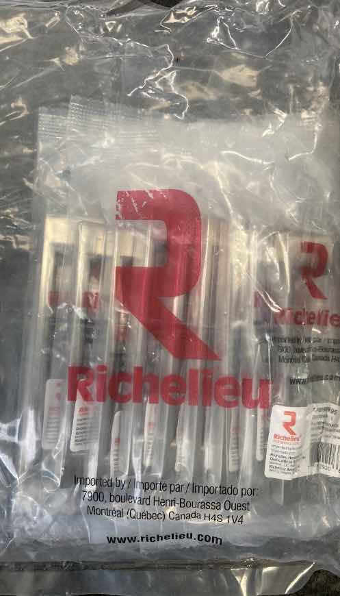 Photo 1 of RICHELIEU HARDWARE BRUSHED NICKEL ARMADALE PULL CABINET HANDLE BP816096195 1BAG/14PCS (READ NOTES)