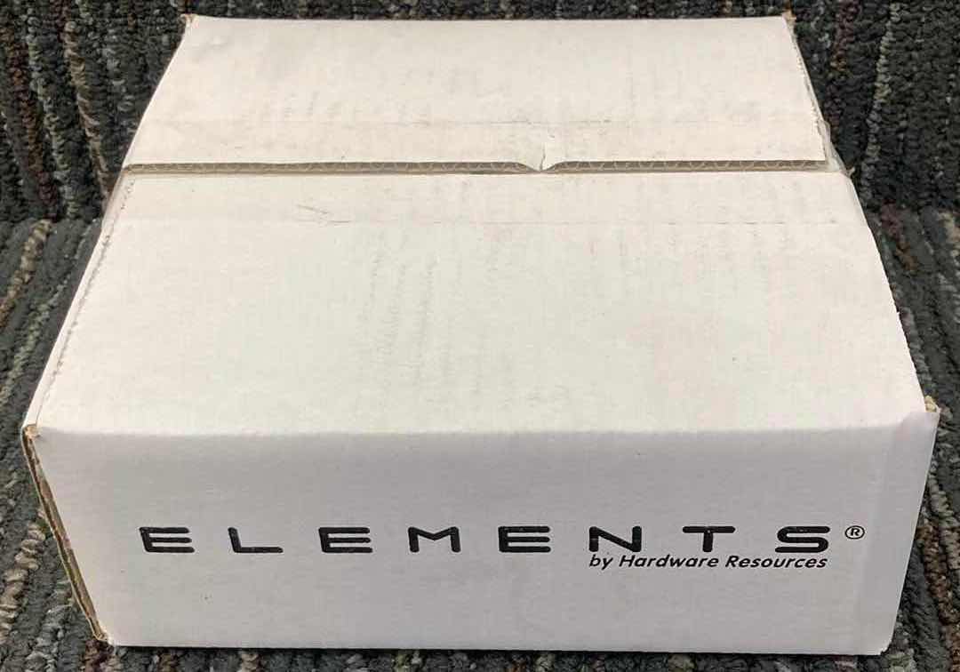 Photo 1 of ELEMENTS BY HARDWARE RESOURCES BRUSHED CHROME EDGE PULL CABINET HANDLE A500-3BC 1BOX/17PCS (READ NOTES)