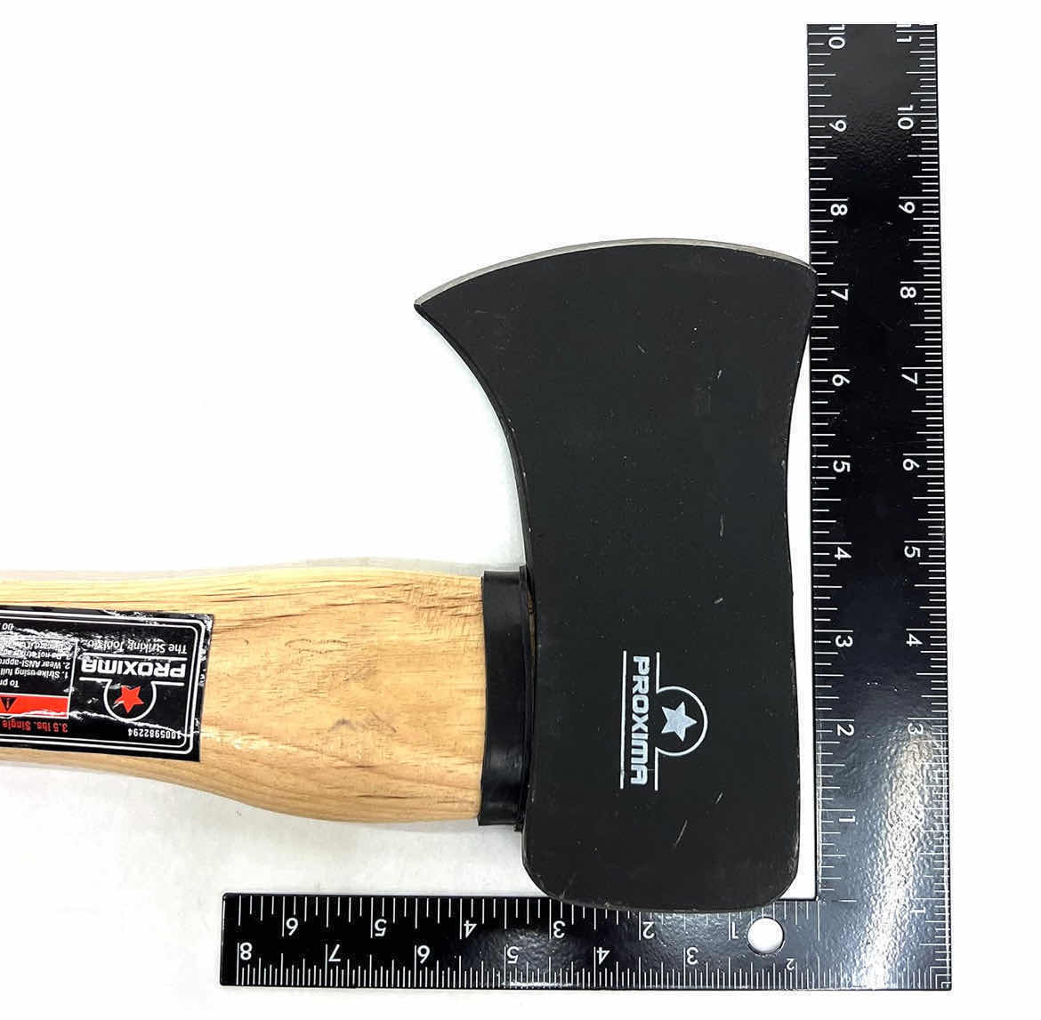 Photo 4 of NEW PROXIMA 3.5LBS 33” HICKORY WOOD HANDLE SINGLE BIT HIGH CARBON STEEL AXE