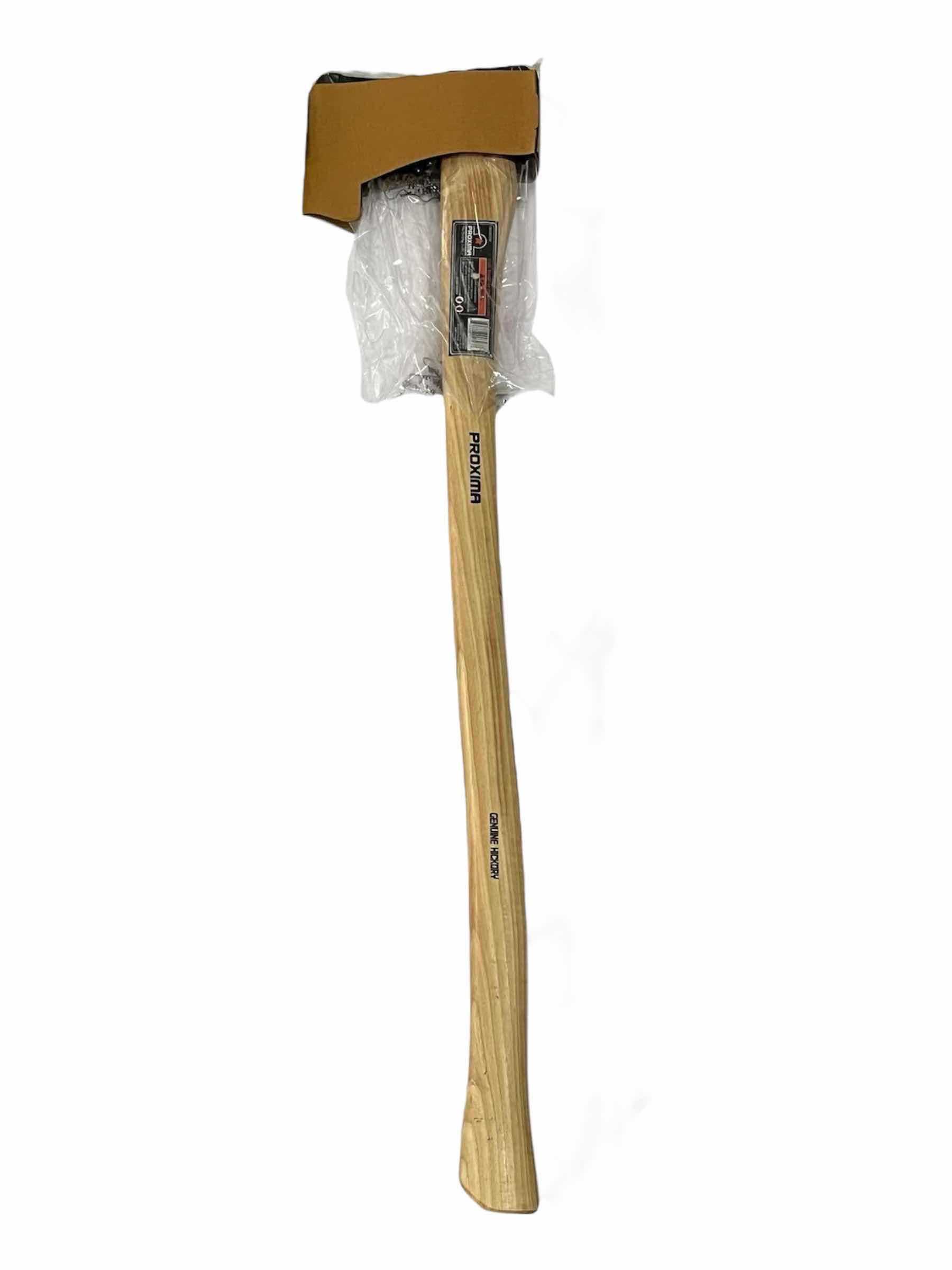 Photo 1 of NEW PROXIMA 3.5LBS 33” HICKORY WOOD HANDLE SINGLE BIT HIGH CARBON STEEL AXE