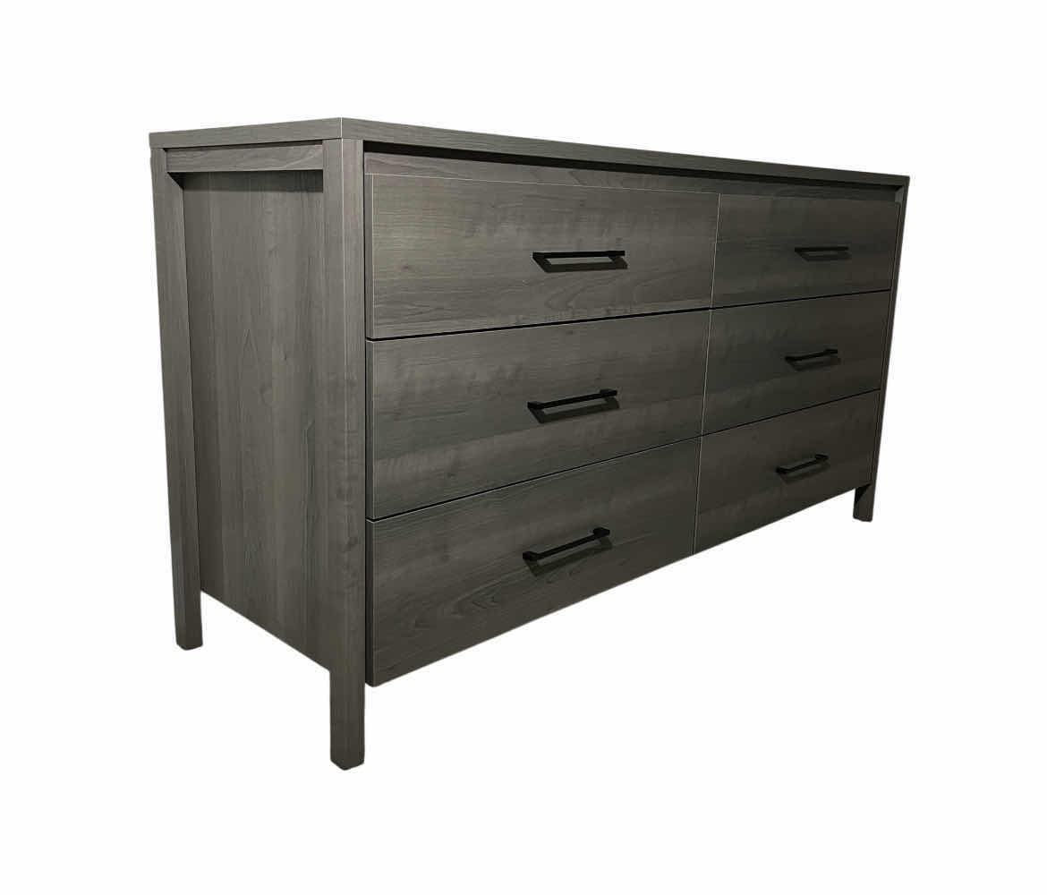 Photo 1 of SOUTH SHORE FURNITURE GRAVITY GRAY MAPLE 6 DRAWER DOUBLE DRESSER 59.25” X 20” H31”