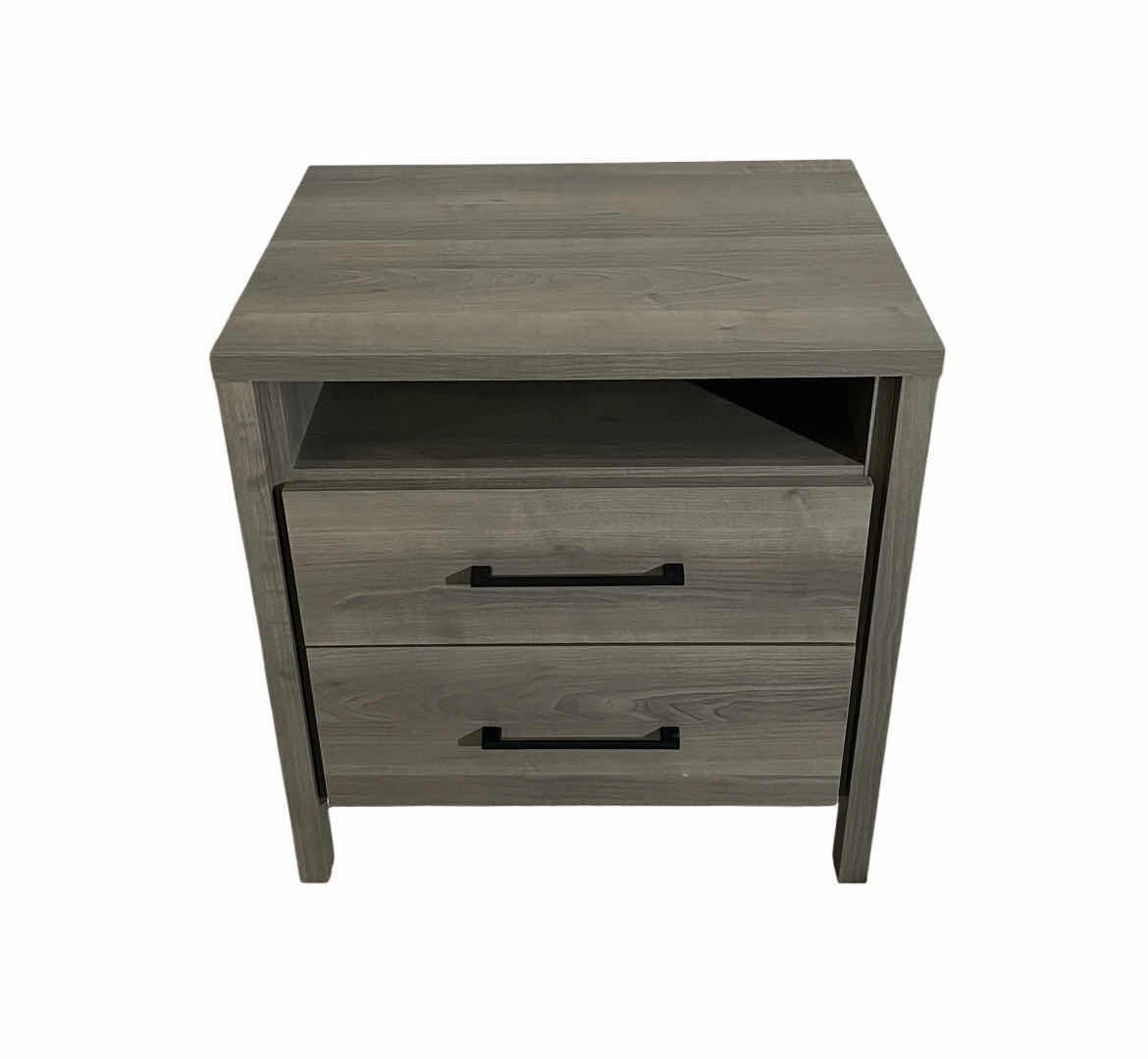 Photo 1 of SOUTH SHORE FURNITURE GRAVITY GRAY MAPLE 2 DRAWER NIGHTSTAND 21.75” X 18” H22.5”