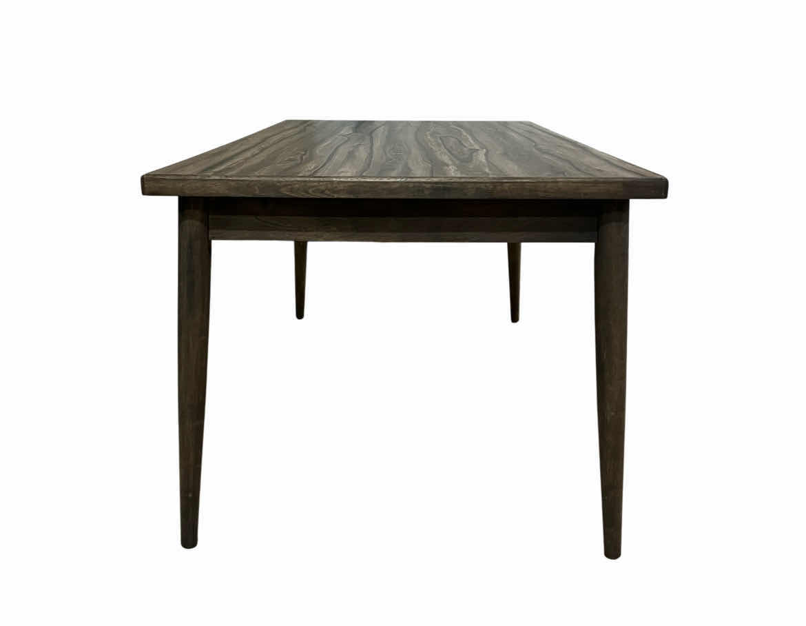 Photo 1 of BUYLATERAL ELEMENT MID-CENTURY MODERN WALNUT TOP RUBBER WOOD LEG DINING TABLE