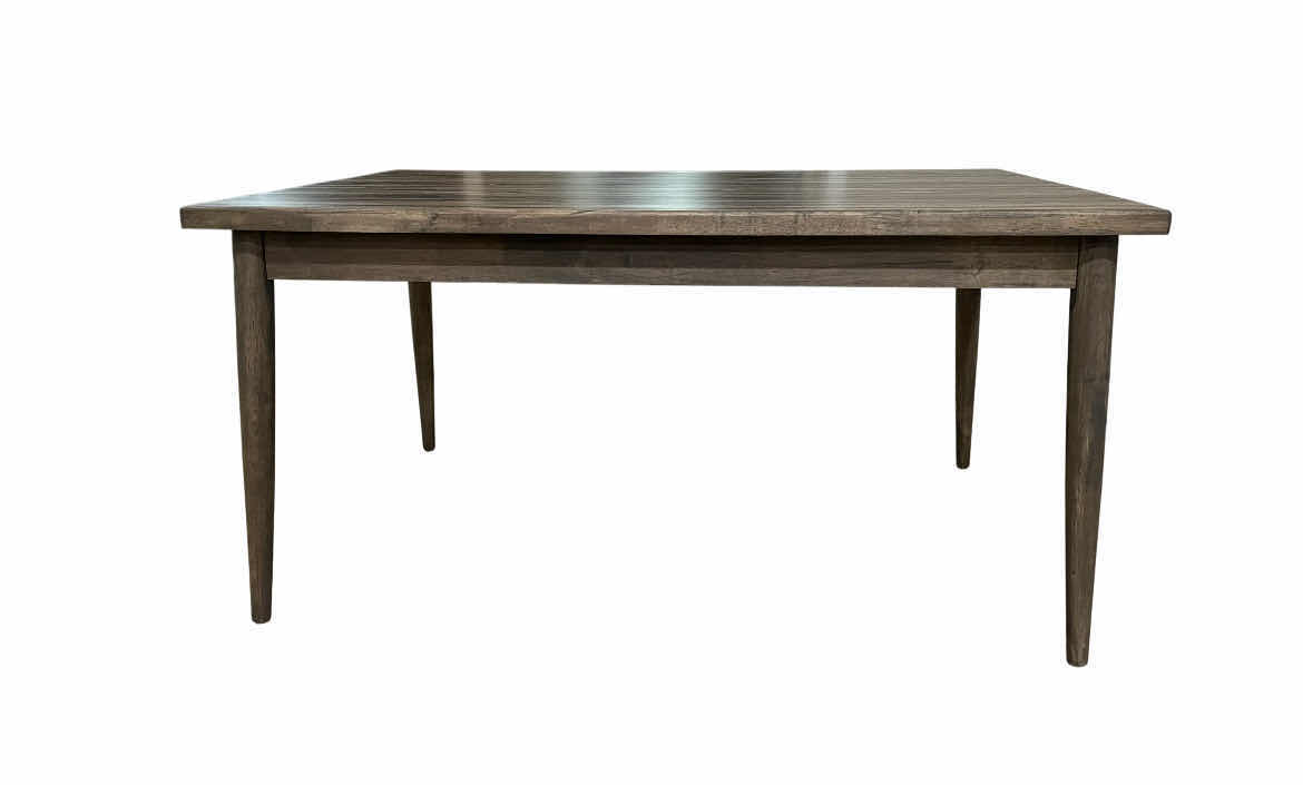 Photo 1 of BUYLATERAL ELEMENT MID-CENTURY MODERN WALNUT TOP RUBBER WOOD LEG DINING TABLE