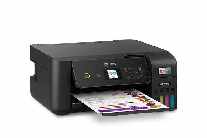 Photo 1 of EPSON ECOTANK ET-2800 CARTRIDGE FREE SUPERTANK ALL-IN-ONE WIRELESS COLOR PRINTER C634G