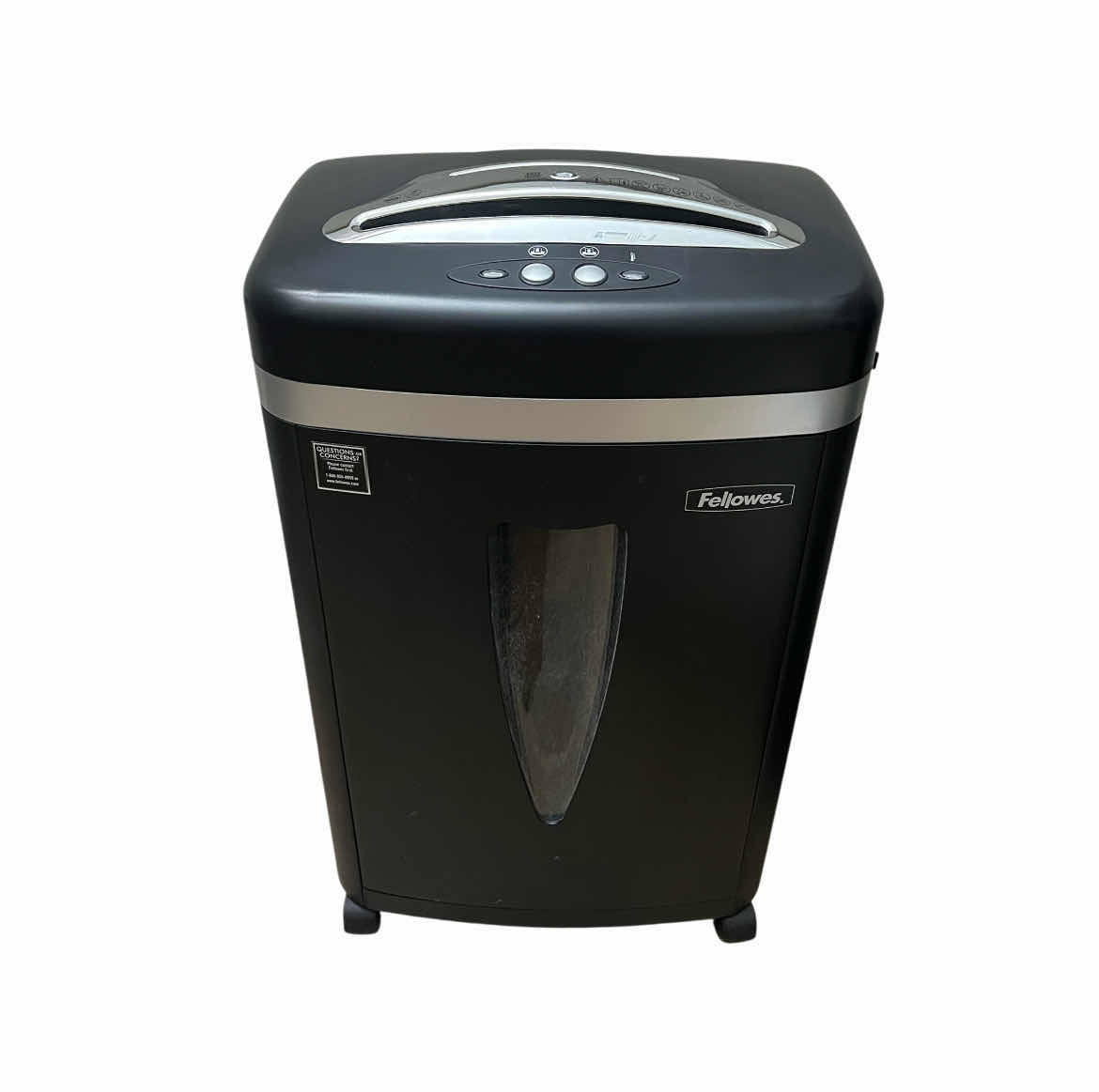 Photo 1 of FELLOWES MICRO-CUT 7 SHEET PAPER & CREDIT CARD POWER-SHEDDER MS-450CS