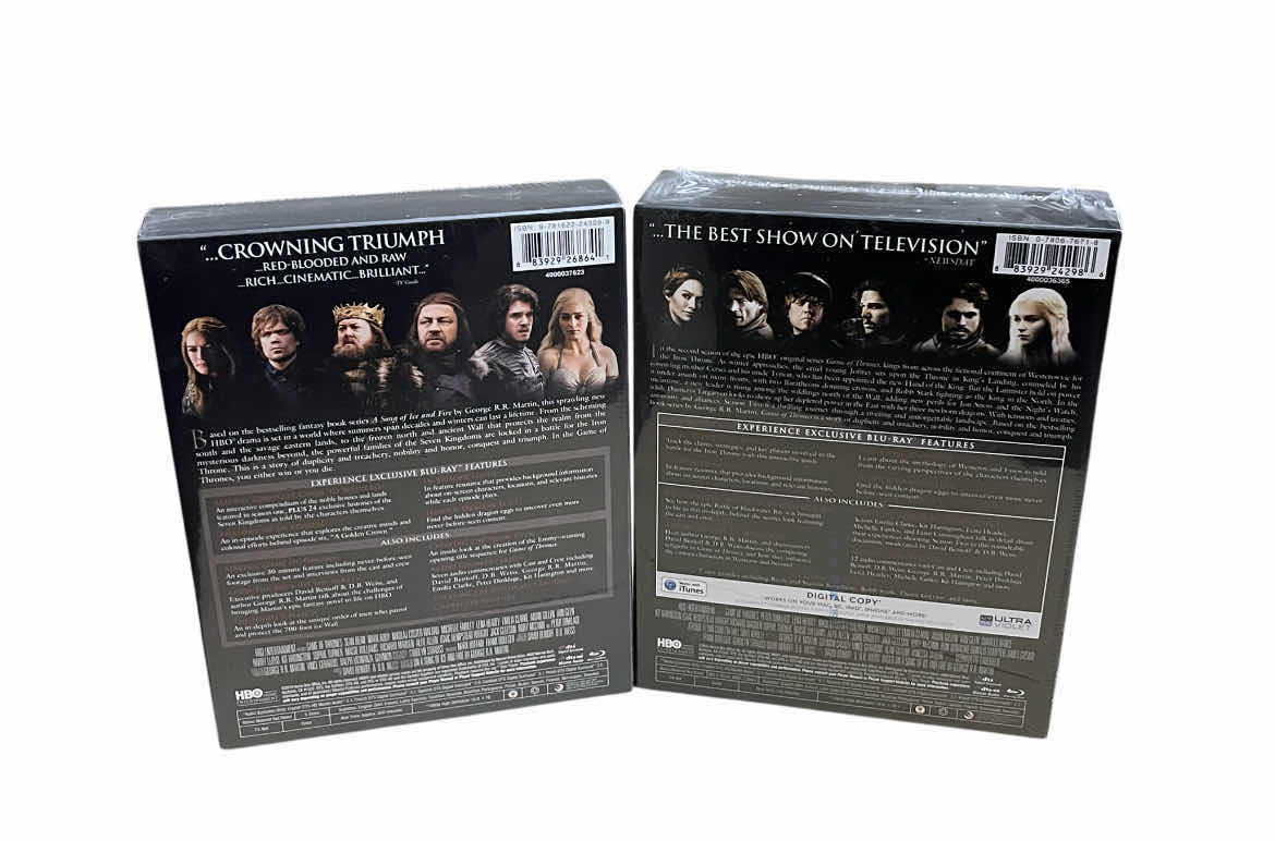 Photo 1 of GAME OF THRONES DVD VIDEO SEASON 1 & 2