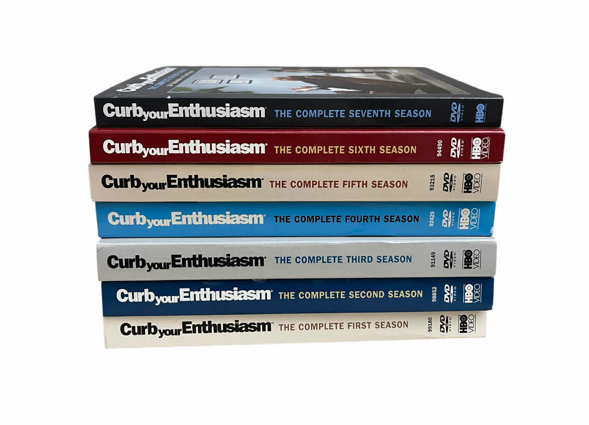 Photo 1 of CURB YOUR ENTHUSIASM DVD VIDEO SEASONS 1-7