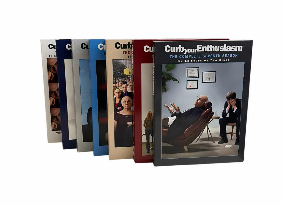 Photo 1 of CURB YOUR ENTHUSIASM DVD VIDEO SEASONS 1-7