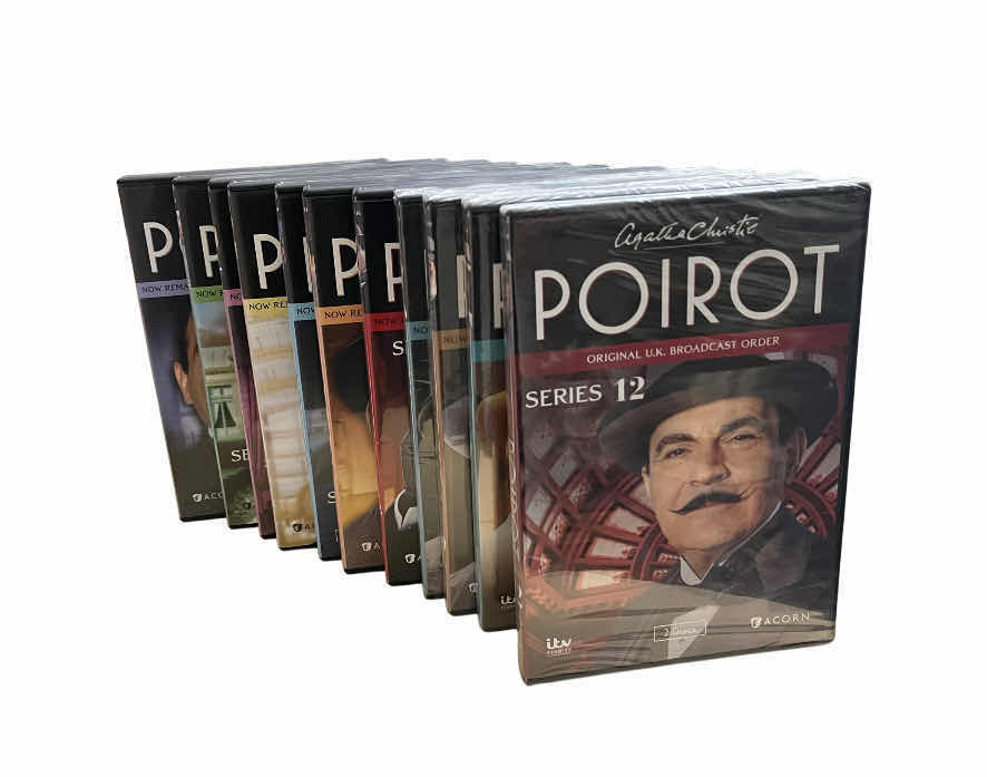 Photo 1 of POIROT DVD VIDEO SEASONS 1-12