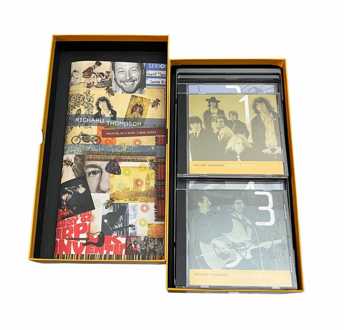 Photo 2 of RICHARD THOMPSON WALKING ON A WIRE 1968-2009 CD BOX SET