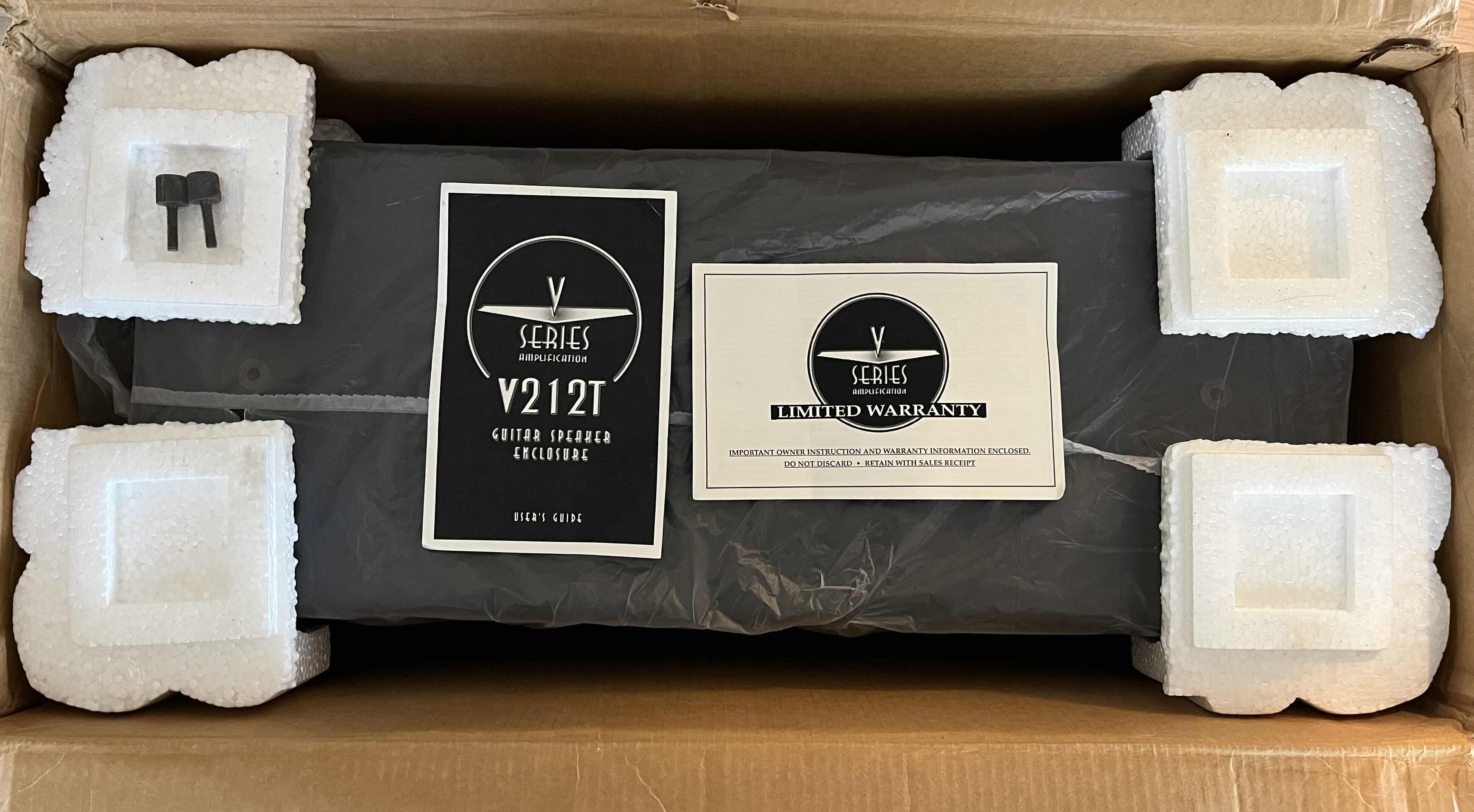 Photo 7 of CRATE V SERIES 160WATT RMS 8 OHMS TILT BACK GUITAR CABINET V212T