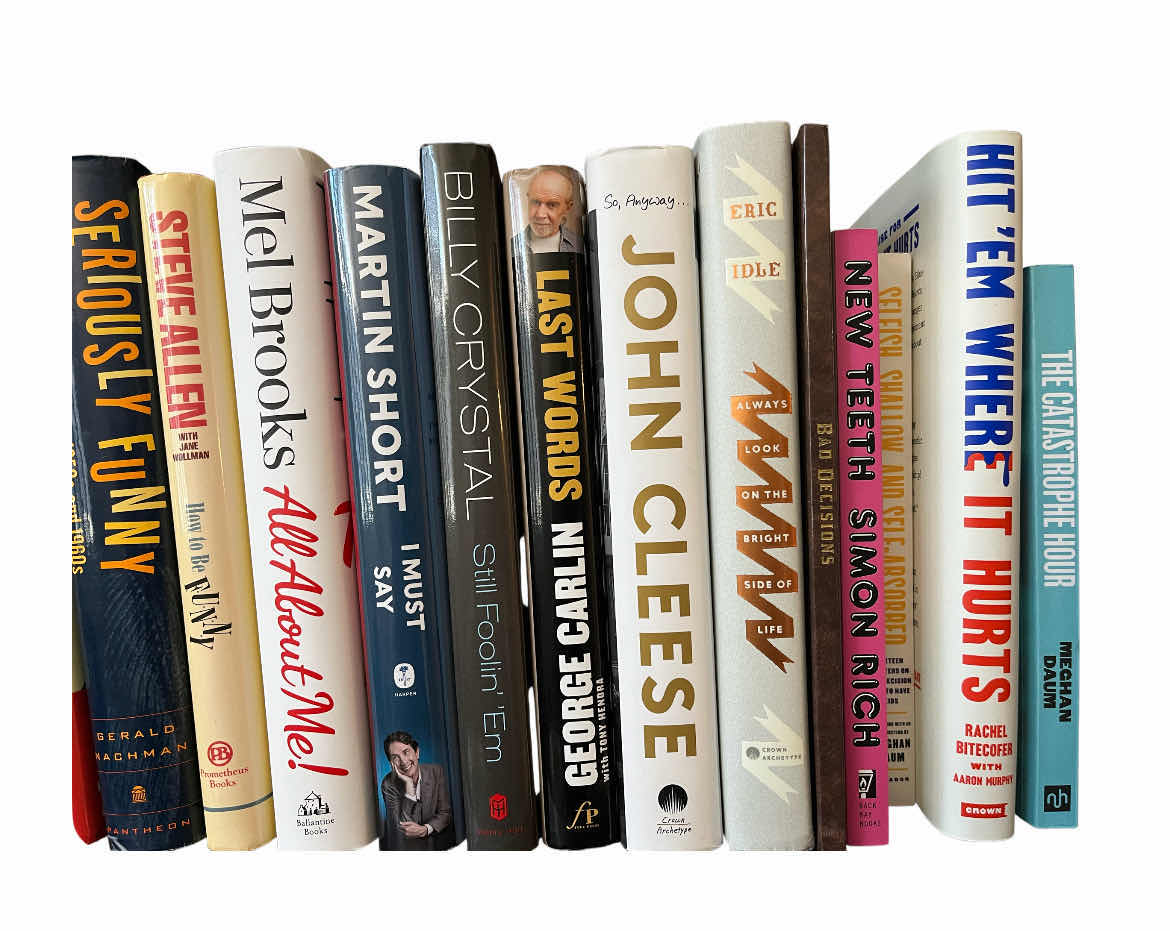 Photo 1 of BOOKS-BIOGRAPHIES, COMEDY, POLITICAL (21)