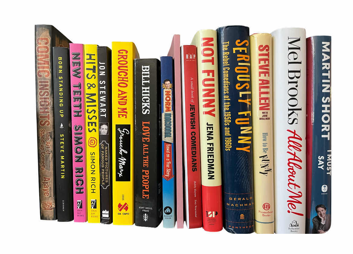 Photo 1 of BOOKS-BIOGRAPHIES, COMEDY, POLITICAL (21)