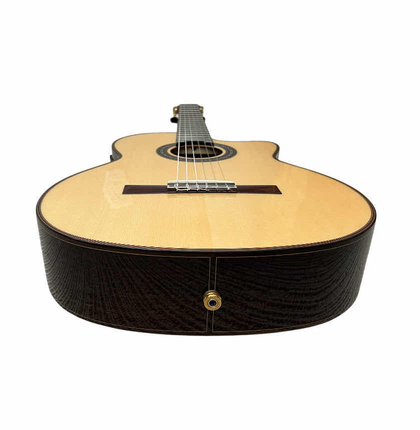 Photo 1 of CORDOBA LUTHIER SERIES ACOUSTIC/ELECTRIC GUITAR GK PRO NEGRA & CORDOBA HUMICASE BROWN HARD CASE