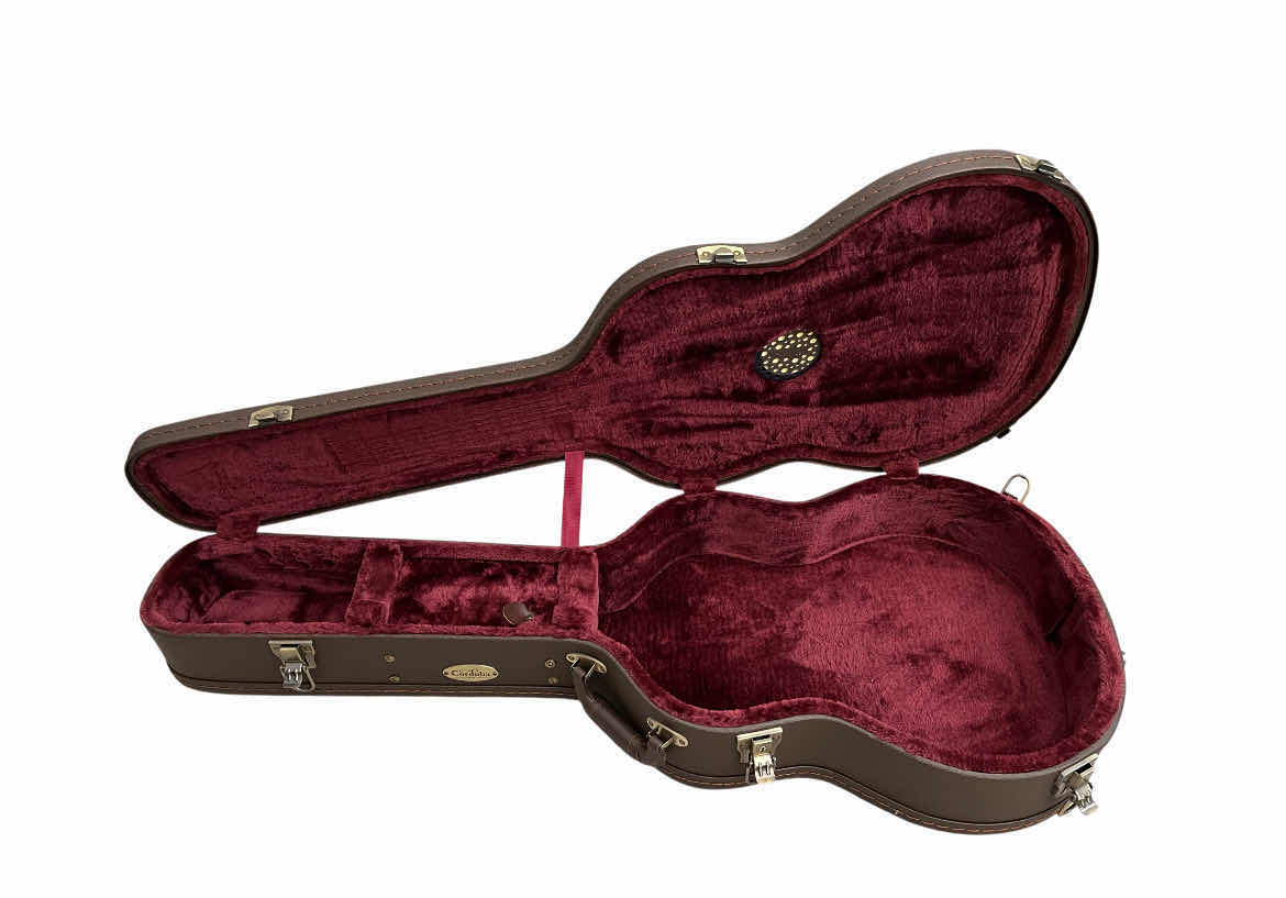 Photo 1 of CORDOBA LUTHIER SERIES ACOUSTIC/ELECTRIC GUITAR GK PRO NEGRA & CORDOBA HUMICASE BROWN HARD CASE