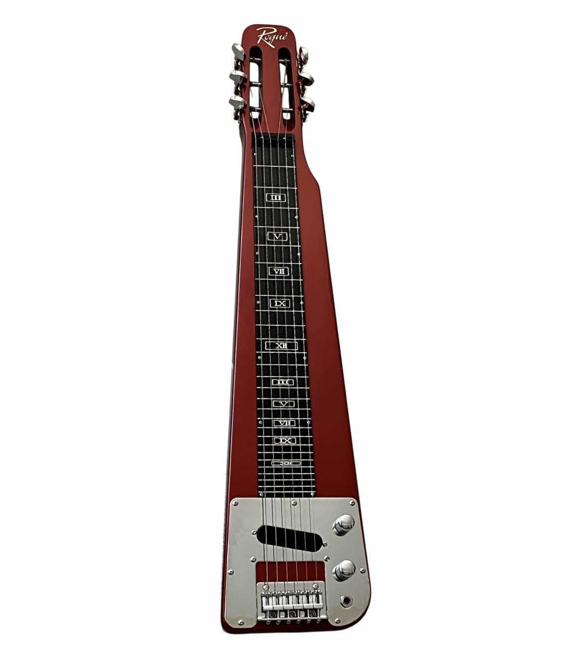 Photo 1 of ROGUE METALLIC RED LAP STEEL GUITAR RLS-1 W STAND & GIG BAG