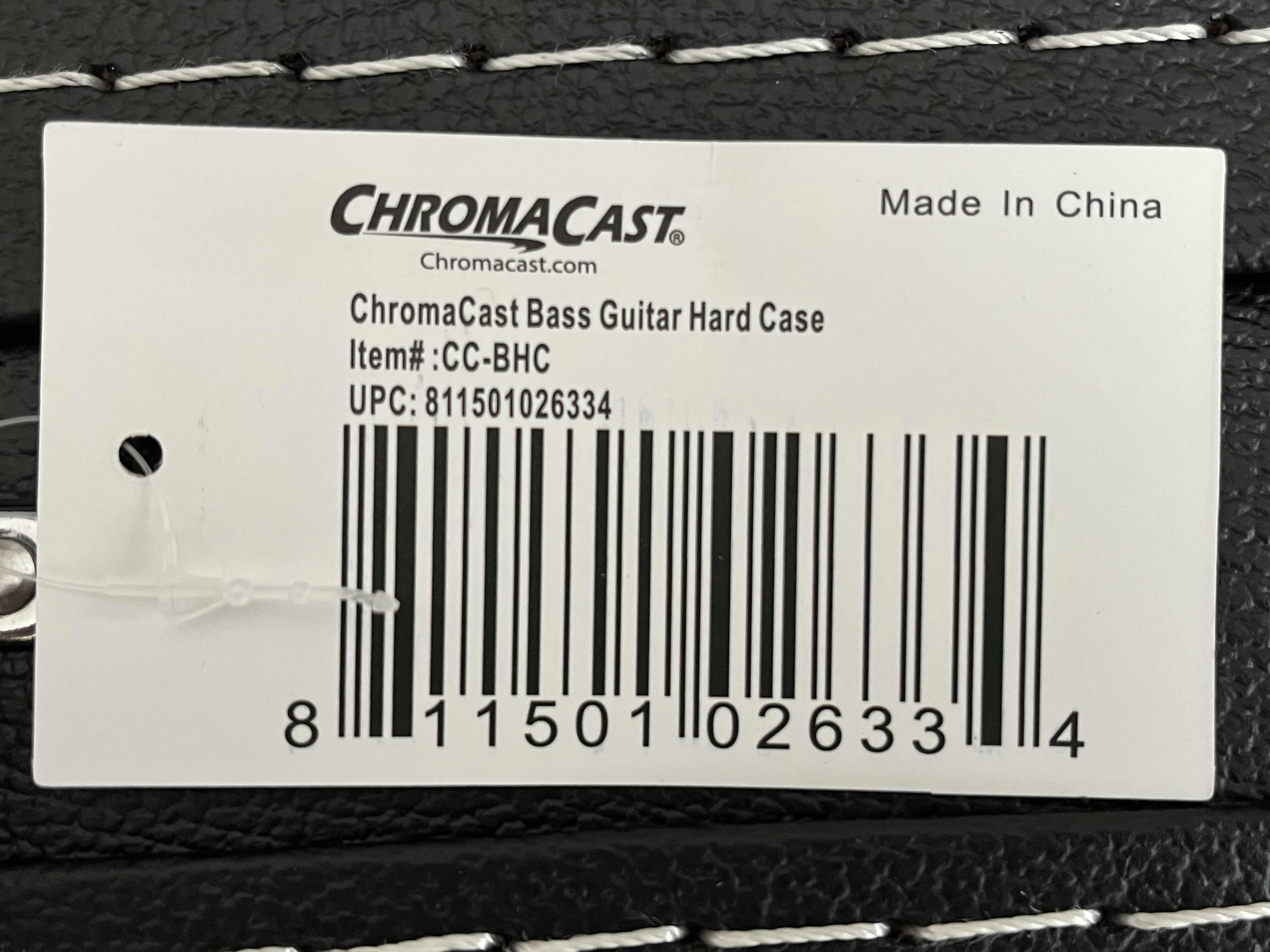 Photo 1 of CHROMACAST BASS GUITAR HARD CASE CC-BHC