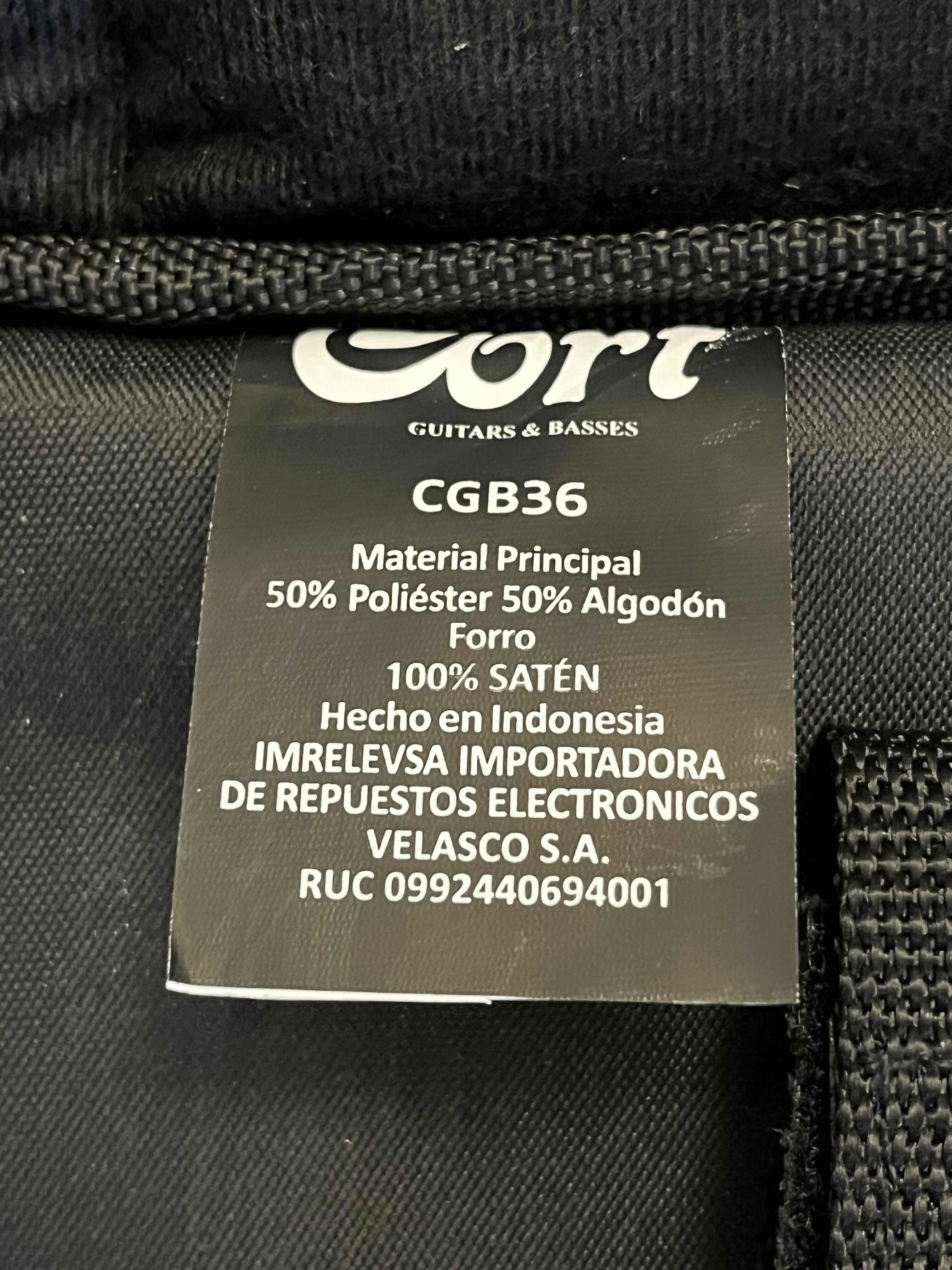 Photo 1 of CORT BLACK GUITAR GIG BAG SOFT  15” X 4” H48”