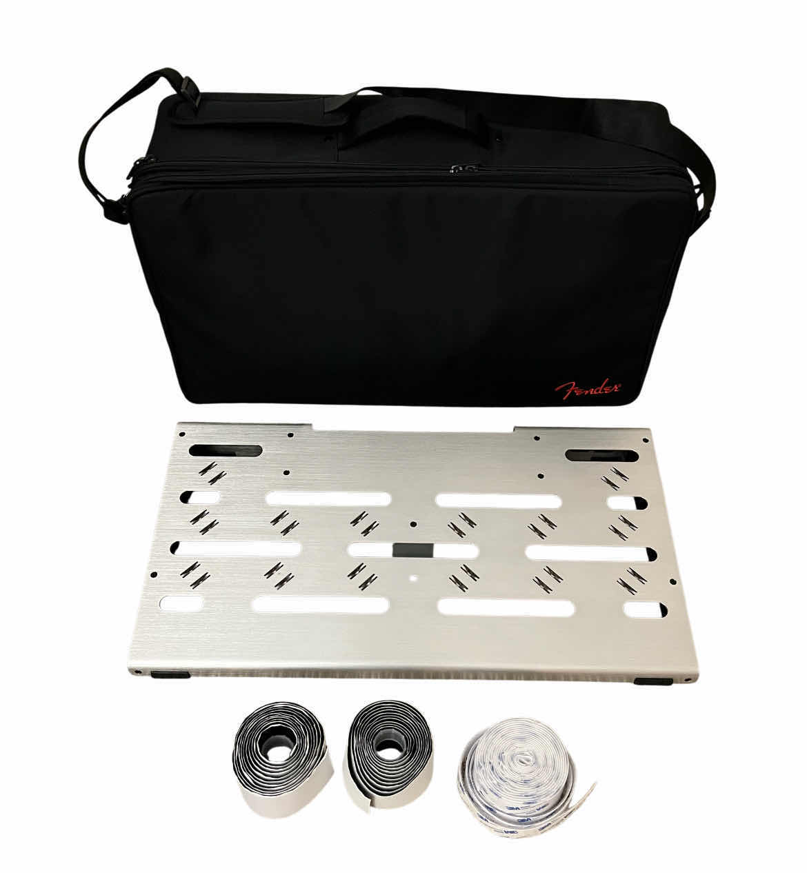 Photo 1 of FENDER 24” PROFESSIONAL PEDAL BOARD W BLACK SOFT CASE 26” X 7” H15”