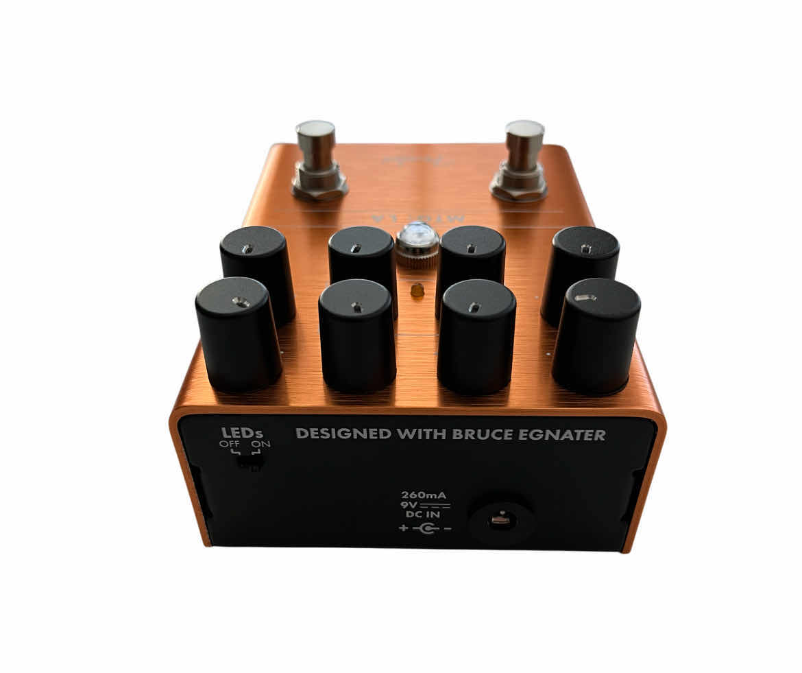 Photo 1 of FENDER TUBE DISTORTION PEDAL MTGLA DESIGNED WITH BRUCE EGNATER