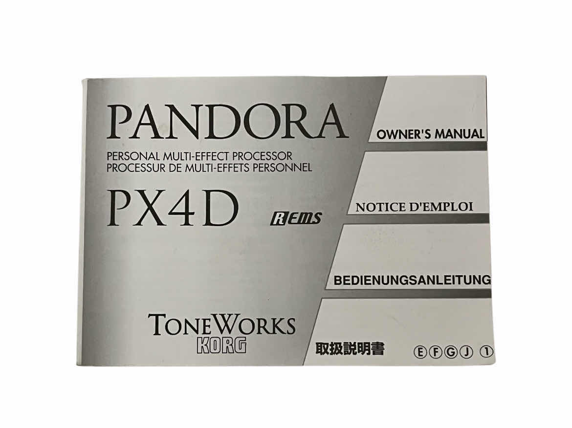 Photo 1 of KORG TONEWORKS PANDORA MULTI-EFFECT PROCESSOR PX4D
