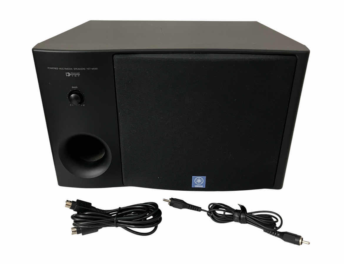 Photo 1 of YAMAHA 65WATT ADVANCED YST POWERED MULTIMEDIA SUBWOOFER YST-MS50