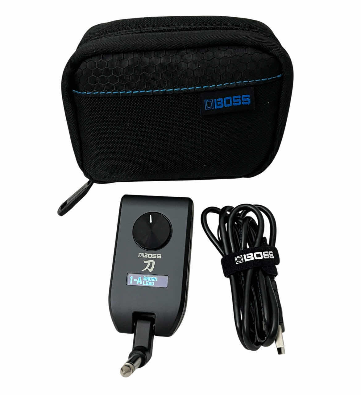 Photo 1 of ROLAND BOSS KATANA-GO HEADPHON GUITAR AMPLIFIER KTN-GO W BOSS SOFT CASE