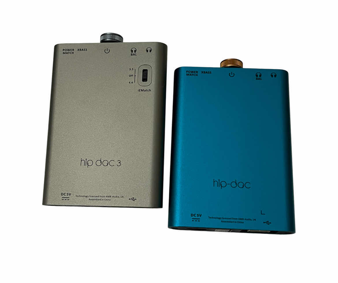 Photo 1 of iFI HIP-DAC 3 PORTABLE BALANCED HEADPHONE AMPLIFIER & iFI HIP-DAC PORTABLE BALANCED HEADPHONE AMPLIFIER KIT W HARD CASE