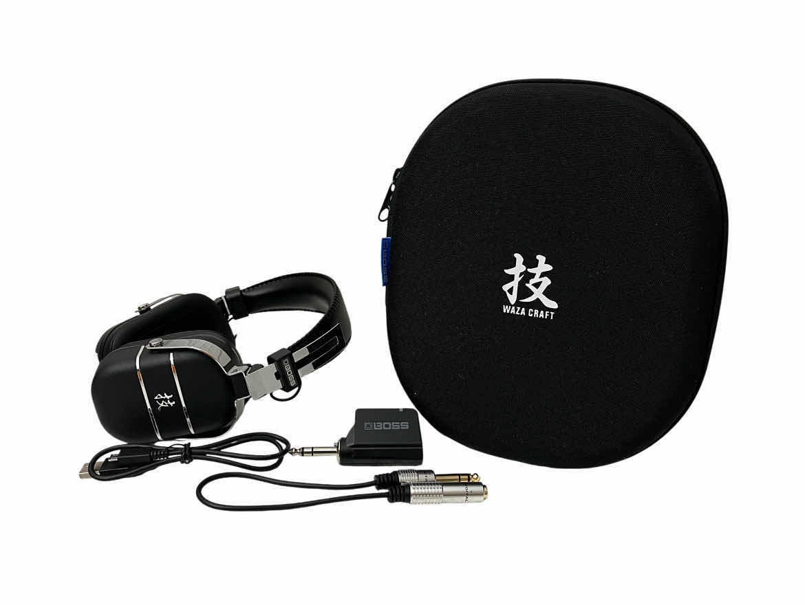 Photo 5 of BOSS WAZA-AIR GUITAR AMP WIRELESS HEADPHONE SYSTEM W BOSS HARD CASE