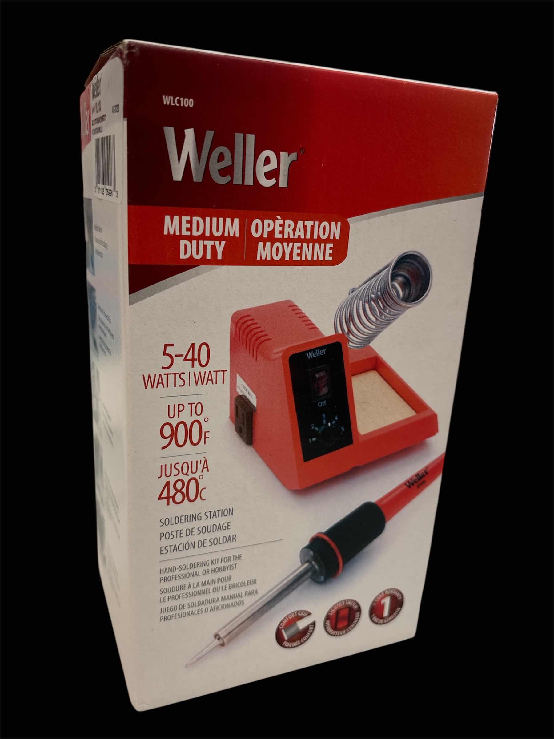 Photo 1 of WELLER SOLDERING STATION, MEDIUM DUTY WLC100