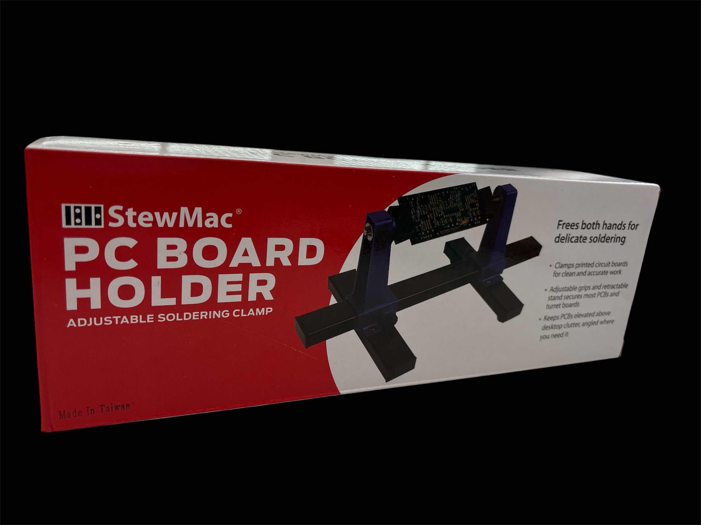 Photo 1 of STEWMAC PC BOARD HOLDER ADJUSTABLE SOLDERING CLAMP 0500
